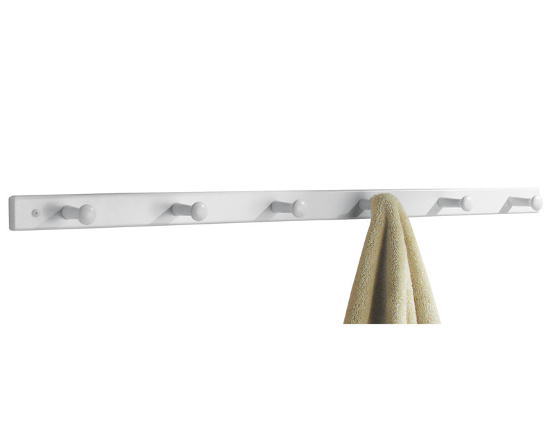 InterDesign 6 Peg Wall Mounted Coat Rack & Reviews Wayfair